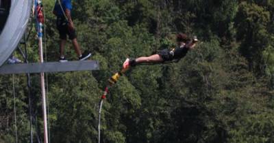 Загитова совершила 200-метровый прыжок в Сочи