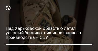 Над Харьковской областью летал ударный беспилотник иностранного производства – СБУ