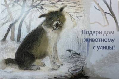 В Иванове выпустили открытки, которые помогут спасению животных