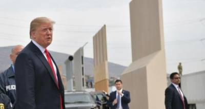 На границе США и Мексики стала рушится стена Трампа за $15 млрд. ФОТО