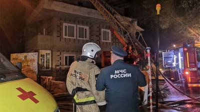Названа предварительная причина пожара в многоквартирном доме в Ялте