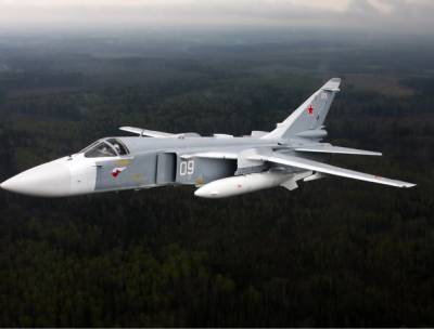 Самолет Су-24 разбился под Пермью