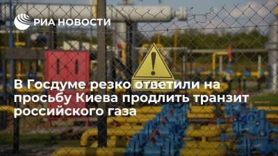 Депутат Госдумы Водолацкий оценил просьбу главы "Оператора ГТС" Украины продлить транзит газа