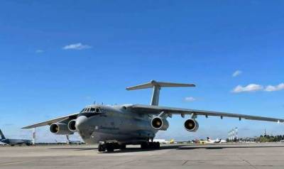 В Украине приземлился самолет с эвакуированными из Афганистана