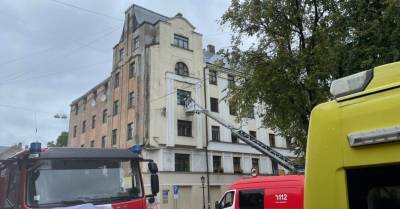 В здании на улице Матиса рухнуло перекрытие, эвакуировано 30 человек