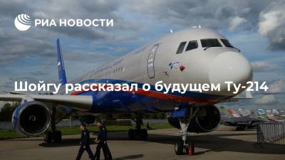 Шойгу: созданные в рамках договора по открытому небу Ту-214 перепрофилируют в Казани