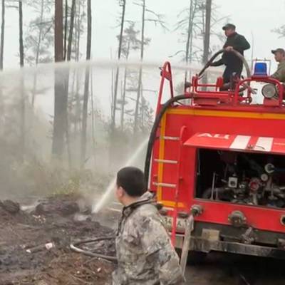 Площадь лесных пожаров в Якутии за неделю уменьшилась в 4 раза