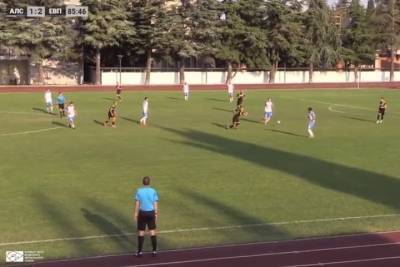 Футбол в Крыму: Евпатория одержала вторую победу на старте чемпионата