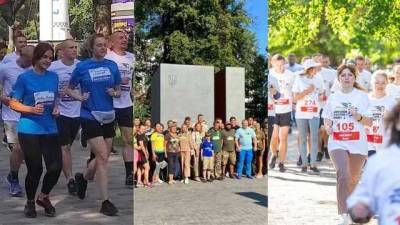 В городах Украины осуществили забеги в память о погибших защитниках