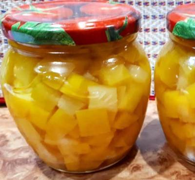 Компот из кабачков со вкусом ананаса на зиму: рецепт пошагово