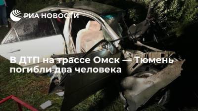 В ДТП на трассе Омск —Тюмень погибли два человека, пятеро пострадали