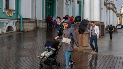 Петербуржцев ждёт пасмурное и дождливое воскресенье