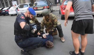 ЛГБТ-марш в Одессе закончился потасовкой с полицией