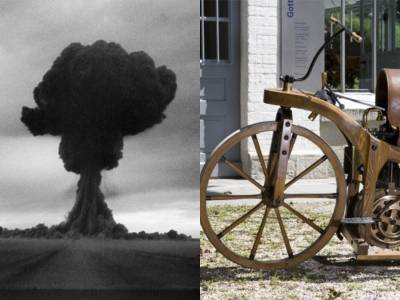 День в истории: 29 августа - Изобретение мотоцикла и испытание ядерной бомбы СССР