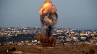 Израильская армия ударила по объектам ХАМАС в Секторе Газа