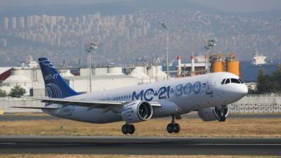 Самолет МС-21 начнет регулярные авиарейсы в 2022 году
