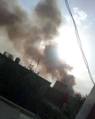 Очевидцы сообщают об очередном взрыве в Кабуле, который стал результатом ракетного удара
