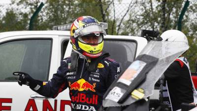 Попавшему в аварию Пересу разрешили стартовать на Гран-при Бельгии