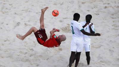 Швейцария обыграла Сенегал и завоевала бронзу на ЧМ по пляжному футболу