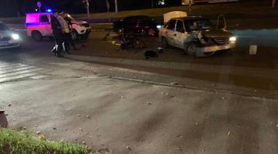 Мотоциклист разбился в ДТП на улице Терешковой в Липецке