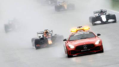 Победа Ферстаппена, лучший круг Мазепина и трёхчасовая пауза из-за дождя: чем запомнился Гран-при Бельгии в «Формуле-1»