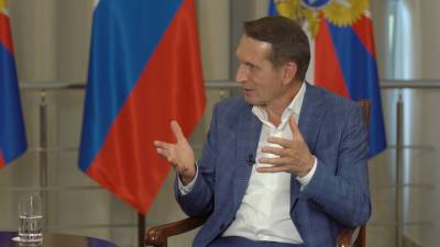 Интервью на "России 24". О Путине, Байдене, предателях, отравлении Навального и ЦРУ: эксклюзивное интервью главы СВР