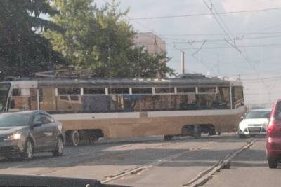 Стала известна причина аварии с трамваем на Добролюбова в Курске