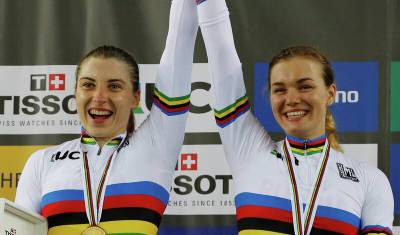 Российские велогонщицы завоевали бронзу в командном спринте на Олимпиаде в Токио