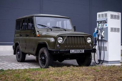 В Чехии начался выпуск электрического УАЗ «Хантер»