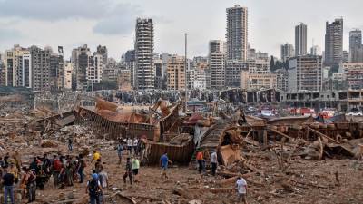 Взрыв в Бейруте: год спустя