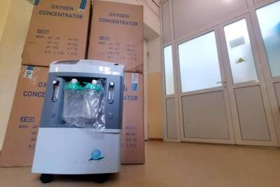 В Златоусте предприниматели купили для ковидного госпиталя кислородные концентраторы