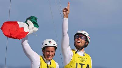 Итальянские яхтсмены выиграли золото ОИ в Токио