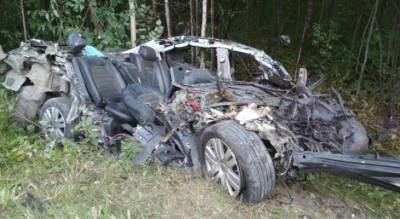 В Шумерлинском районе иномарка влетела под грузовик: водитель погиб