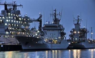 Германия отправила военный корабль в Тихий океан
