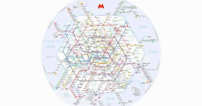 Москвичам представили обновленную карту метро с перспективой на 10 лет