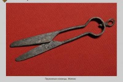 Самые древние ножницы России найдены в смоленском Гнездове