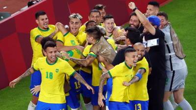 Бразилия вышла в финал футбольного турнира на Олимпиаде