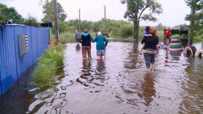 В Амурской области началась эвакуация людей, пострадавших от потопа
