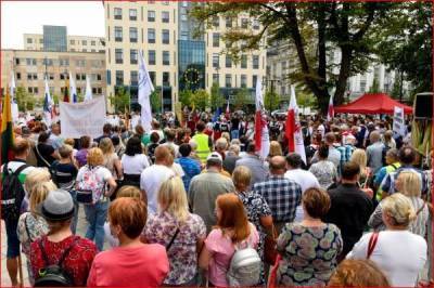 1500 человек выступили в защиту прав жителей Вильнюсского края