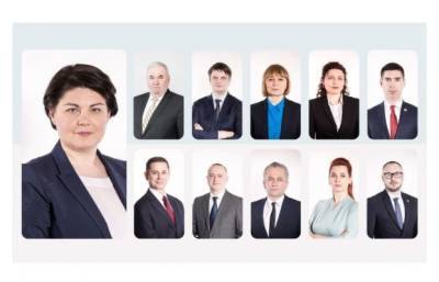 Кандидат в премьеры Молдавии представила кабмин — многие работали с Санду