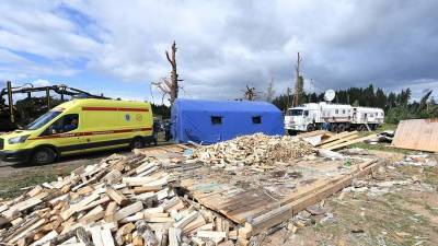Почти 350 человек займутся устранением последствий урагана под Тверью