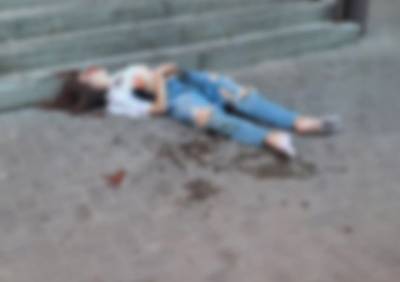 Опубликованы фотографии с места падения девушки с 25-этажки в Рязани - ya62.ru - Рязань