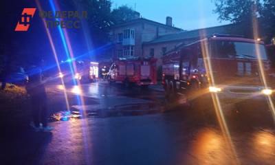 В центре Нижнего Новгорода произошел пожар в жилом квартале: жители подозревают поджог