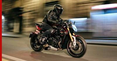 Мощный итальянский мотоцикл MV Agusta Brutale 1000 получит более удобную версию
