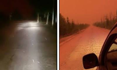 Апокалипсис в Якутии: пепел от лесных пожаров погружает села во тьму