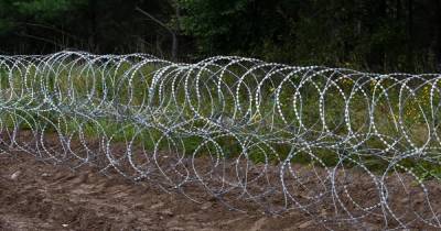 Польские пограничники задержали 13 человек за крушение забора
