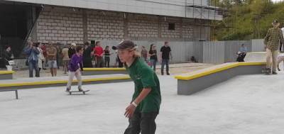В Калуге появился первый бетонный скейт-парк