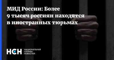 МИД России: Более 9 тысяч россиян находятся в иностранных тюрьмах