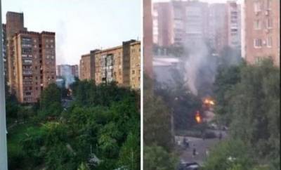В Донецке масштабный пожар в бывшем супермаркете | Новости и события Украины и мира, о политике, здоровье, спорте и интересных людях