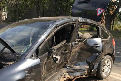 В Кургане водитель пострадал в ДТП при неосторожном развороте